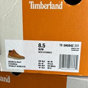 Timberland Seneca Bay Chukka Wheat Nubuck
